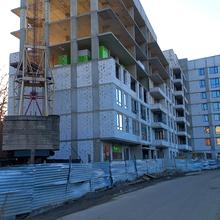 Ход строительства ЖК Академический, 2 секция, март 2026