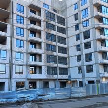 Ход строительства ЖК Академический, 1 секция, март 2026