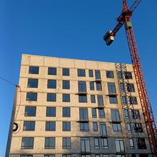 Ход строительства ЖК Академический, 1 секция, март 2026