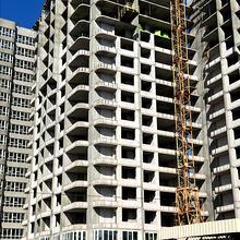 Ход строительства ул. Припортовая, 22/1, 2 секция, март 2026