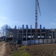 Ход строительства ЖК Изумруд, 1-2 секции, март 2026