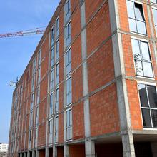 Ход строительства ЖК Парус SOLO, 2-3 секции, март 2026