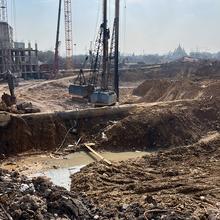 Ход строительства ЖК City, , март 2026