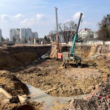 Ход строительства ЖК City, , март 2026