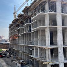 Ход строительства ЖК City, 2 дом (секции 12, 16), март 2026