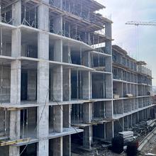 Ход строительства ЖК City, 2 дом (секции 11-12), март 2026