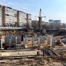 Ход строительства ЖК City, 2 дом (секции 8-9), март 2026