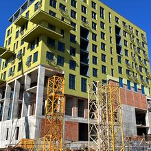 Ход строительства ЖК Шелест, 2 дом, март 2026