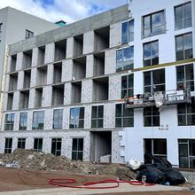 Ход строительства ЖК Містечко Підзамче, ЖК Брама (секции В3-В4), март 2026