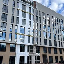 Ход строительства ЖК Містечко Підзамче, ЖК Брама (секции В3-В4), март 2026