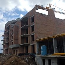 Ход строительства ЖК Массив Премиум, 3-4 секции, март 2026