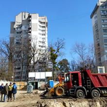 Хід будівництва вул. Живописна, 10, 1 секція, березень 2026