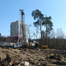 Хід будівництва вул. Живописна, 10, 1-3 секції, березень 2026