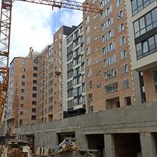 Ход строительства ЖК ФАЙНЕ МІСТО, 1 дом (подъезды 2-3), март 2026