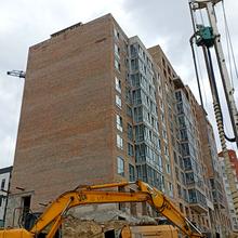 Ход строительства ЖК ФАЙНЕ МІСТО, 2 дом (подъезды 6-8), март 2026