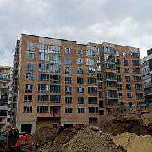 Ход строительства ЖК ФАЙНЕ МІСТО, 2 дом (подъезды 1-2), март 2026