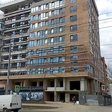 Ход строительства ЖК ФАЙНЕ МІСТО, 1 дом (подъезд 1), март 2026