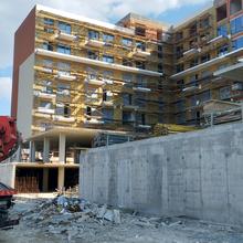 Ход строительства ЖК ЛАЙТ ПАРК, 1 секция, март 2026