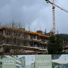 Ход строительства Апарт-отель VELMY, Дом, март 2026