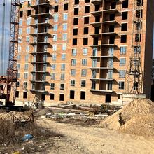 Ход строительства ЖК Мадагаскар, 1 дом (секции 1-2), март 2026