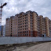 Ход строительства ЖК Scandia, дом 16/17, март 2026