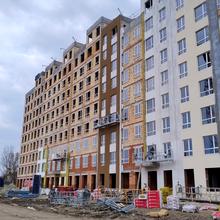 Ход строительства ЖК Scandia, дом 16/17, март 2026