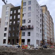 Ход строительства ЖК Scandia, дом 16/17, март 2026