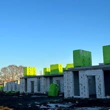 Ход строительства КГ Gardd House Eco Village, 0, март 2026