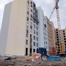 Ход строительства ЖК Scandia, дом 16/17, март 2026