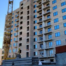 Ход строительства ЖК City Park, 1 дом (секция 1), апрель 2026
