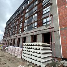Хід будівництва ЖК Kvartal Soborna, 4 секція, квітень 2026