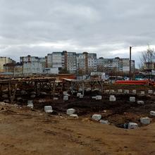 Ход строительства ул. Степана Бандеры, 80, 7 секция, апрель 2026