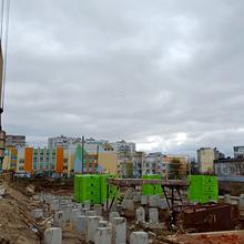 Ход строительства ул. Степана Бандеры, 80, 6 секция, апрель 2026