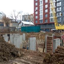 Ход строительства пер. Кирпичный, 1, Дом, апрель 2026