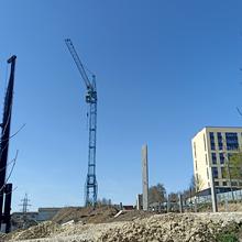 Хід будівництва вул. Довженка, 0, квітень 2026