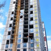 Ход строительства ЖК Синергия Киев, 1 дом, апрель 2026