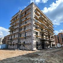 Ход строительства ЖК WAWEL, 5 дом, апрель 2026