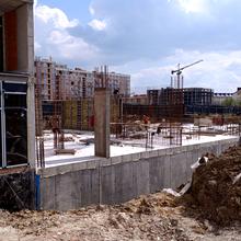 Ход строительства ЖК CONTINENT MODERN, 2 дом (секция 3), апрель 2026