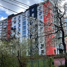 Ход строительства ЖК СКАНДИНАВИЯ, 1 дом (секции 1-4), апрель 2026