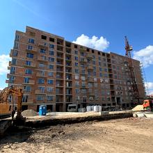 Ход строительства ЖК СКАНДИНАВИЯ, 1 дом (секции 5-7), апрель 2026