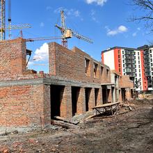 Ход строительства ЖК СКАНДИНАВИЯ, 3 дом (секции 4-5), апрель 2026