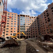 Ход строительства ЖК СКАНДИНАВИЯ, 1 дом (секции 5-7), апрель 2026