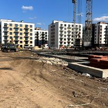 Ход строительства ЖК Містечко Південне, 17-18 дома, апрель 2026
