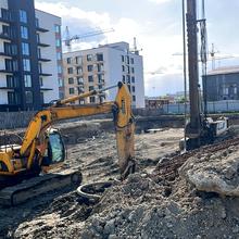 Ход строительства ЖК Green Side, 1-5 секции, апрель 2026