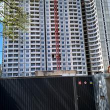 Ход строительства ЖК Аврора, 1-2 секции, апрель 2026