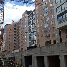 Ход строительства ЖК ФАЙНЕ МІСТО, 1 дом (подъезды 2-3), апрель 2026
