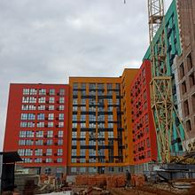 Хід будівництва ЖК Кольоровий, 1-4 секції, квітень 2026