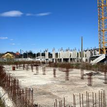 Ход строительства ЖК Гостомель Residence, 3 дом (секции 2-5), апрель 2026