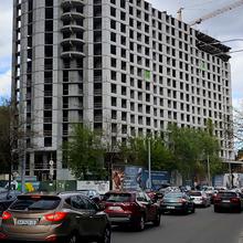 Ход строительства ЖК Podil Plaza & Residence, 2 дом, апрель 2026