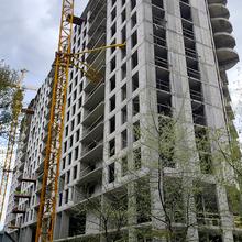 Ход строительства ЖК Podil Plaza & Residence, 2 дом, апрель 2026